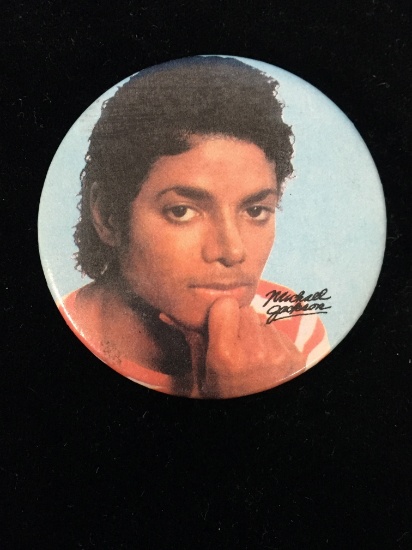 Vintage Michael Jackson Button