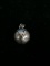 Old Pawn Taxco SW Sterling Silver Jingle Globe Pendant
