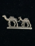 Carved Sterling Silver Camel 1.5