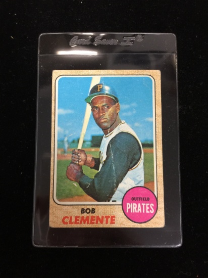 1968 Topps #150 Roberto Clemente Pirates Baseball Card
