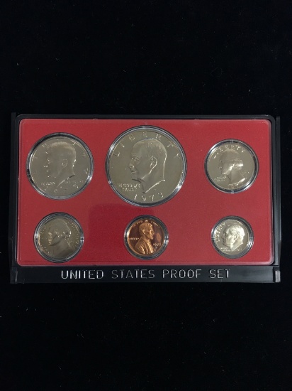 1973 United States Mint Proof Set - 6 Coin Set