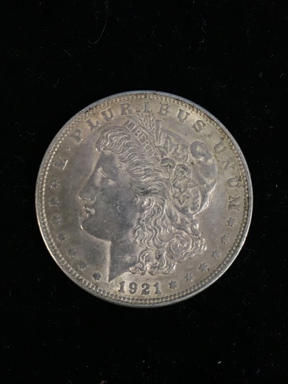 1921 United States Morgan Silver Dollar - 90% Silver Coin