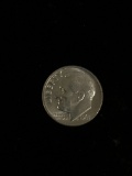 1963 United States Silver Roosevelt Dime - 90% Silver Coin - BU Condition
