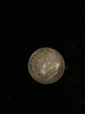 1964 United States Silver Roosevelt Dime - 90% Silver Coin - BU Condition