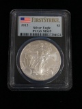 2013 United States First Strike American Eagle Silver Dollar PCGS MS69