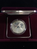 1988-S United States Mint Olympic Proof Silver Dollar - 90% Silver Coin