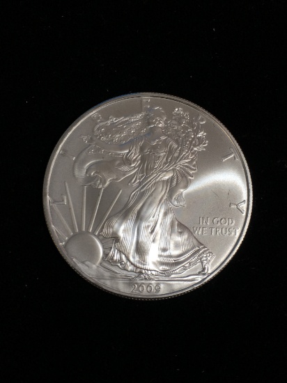 2009 United States American Eagle Silver Dollar 1 Ounce .999 Fine Silver Bullion Coin