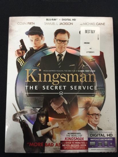 Kingsman The Secret Service Blu-Ray