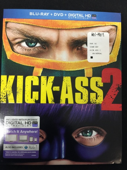 Kick-Ass 2 Blu-Ray & DVD Combo Pack