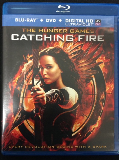 The Hunger Games Catching Fire Blu-Ray