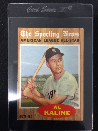 1962 Topps #470 Al Kaline Tigers Baseball All-Star Card