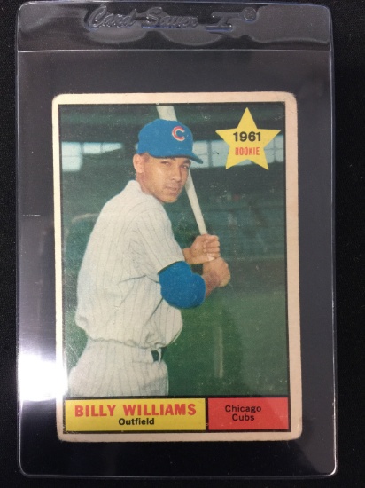 1961 Topps #141 Billy Williams Cubs Baseball Card