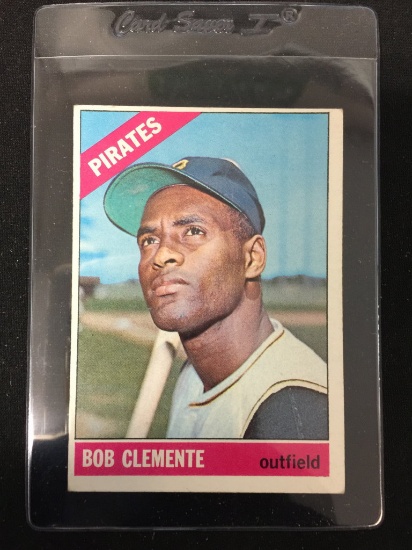 1966 Topps #300 Roberto Clemente Pirates Baseball Card