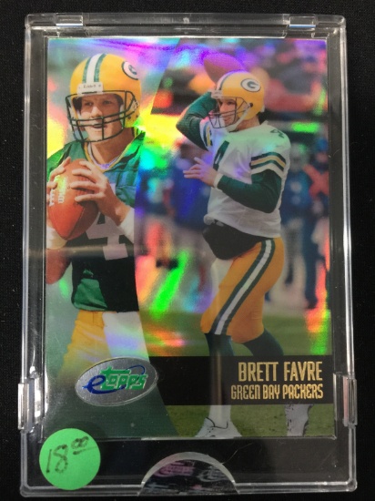 2002 eTopps #45 Brett Favre Packers Football Card - RARE