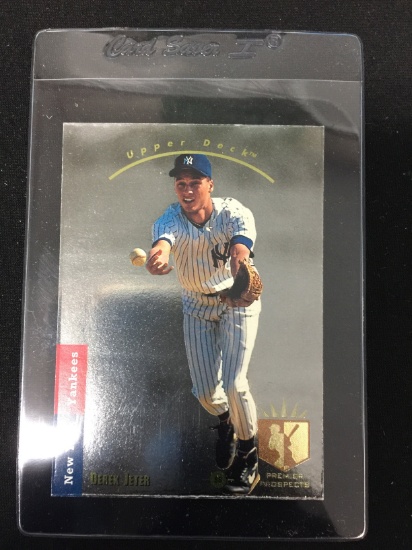 1993 SP Foil #279 Derek Jeter Yankees Rookie Baseball Card - BEST ROOKIE CARD