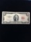 1953-A United States $2 Red Seal Bill Currency Note