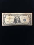 1957-A United States $1 Silver Certificate Bill Currency Note