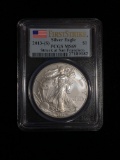 First Strike 2013-S US 1 Troy Ounce .999 Fine Silver American Silver Eagle Coin - PCGS MS69