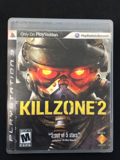 PS3 Playstation 3 Killzone 2 Video Game