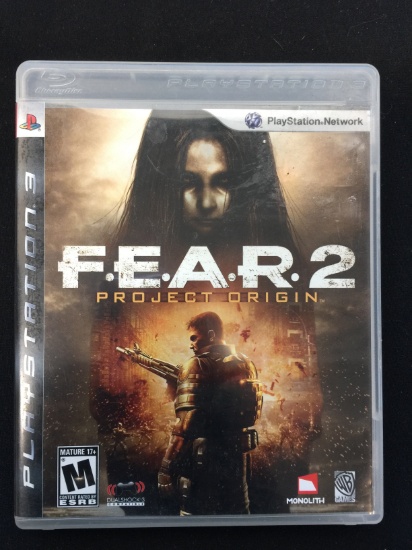 PS3 Playstation 3 F.E.A.R. 3 Project Origin Video Game