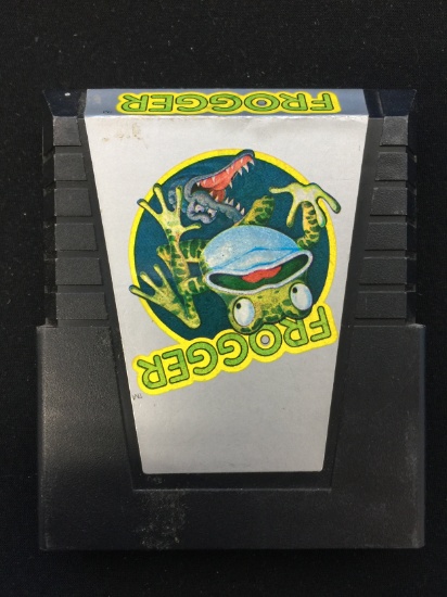 Vintage Atari Video Game Cartridge - Frogger