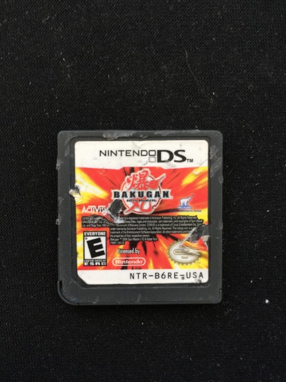 Nintendo DS Bakugan Video Game Cartridge
