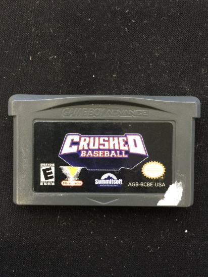 Nintendo Game Boy Advance Crushed Baseball Video Game Cartridge