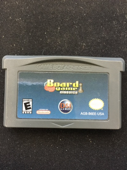 Nintendo Game Boy Advance Board Game Classics Video Game Cartridge