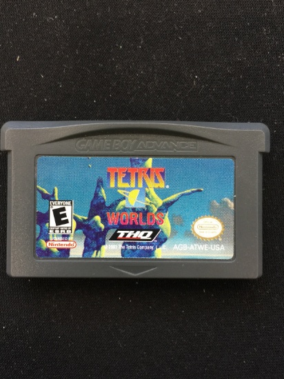 Nintendo Game Boy Advance Tetris Worlds Video Game Cartridge