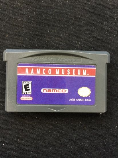 Nintendo Game Boy Advance Namco Museum Video Game Cartridge