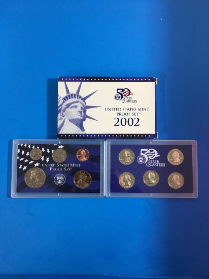 2002 United States Mint Proof Set