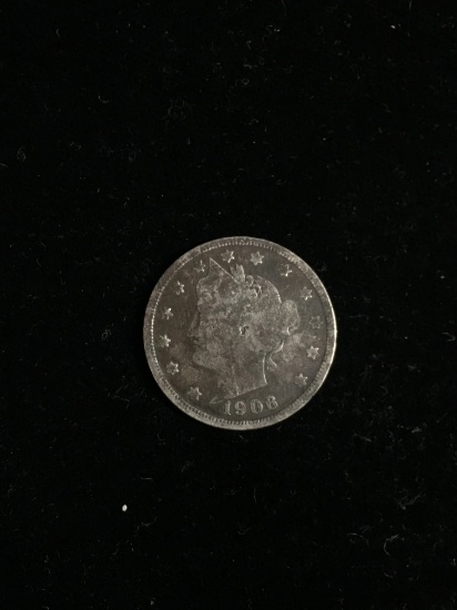 1906 United States Liberty V Nickel Coin