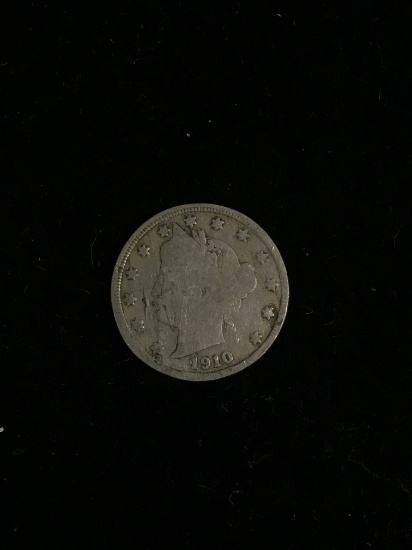 1910 United States Liberty V Nickel Coin