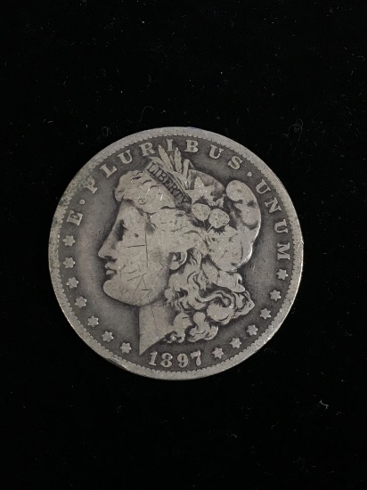 1897-O United States Morgan Silver Dollar - 90% Silver Coin