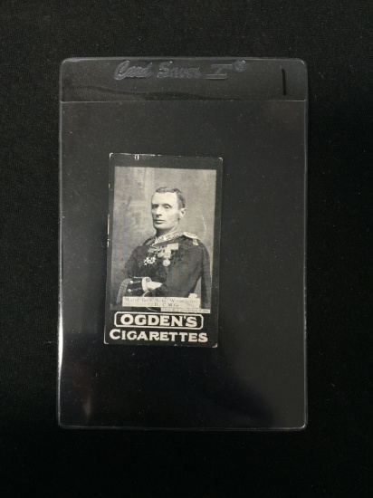 1901 Ogden's Cigarettes Major General Wauchope Antique Tobacco Card