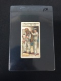 Players Cigarettes Of Life on Board A Man of War Smoke Head Gear Antique Tobacco Card