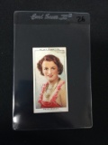 1934 Wills Cigarettes Radio Celebrities Mavis Bennett Antique Tobacco Card