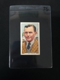 Gallagher Sporting Personalities #6 Mr. Fred Darling Antique Tobacco Card