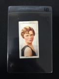 1934 Wills Cigarettes Radio Celebrities Beryl Orde Antique Tobacco Card