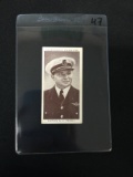 1939 Churchman's Cigarettes Captain G.J. Powell Kings of Speed Antique Tobacco Card