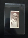 1939 Churchman's Cigarettes Tazio Nuvolari Kings of Speed Antique Tobacco Card