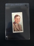1934 Wills Cigarettes Radio Celebrities John Tilley Antique Tobacco Card