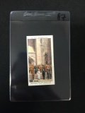Wills Cigarettes The Opening of the Scottish National War Memorial Antique Tobacco Card