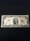 1953-C United States $2 Red Seal Currency Bill Note