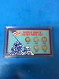 1941-1945 United States World War II Mercury Silver Dime Set - 90% Silver Coins