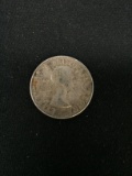 1958 Canada 50 Cents Silver Half Dollar - 80% Silver