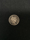 1902 United States Barber Dime - 90% Silver Coin