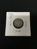 1926-D United States Mercury Dime - 90% Silver Coin