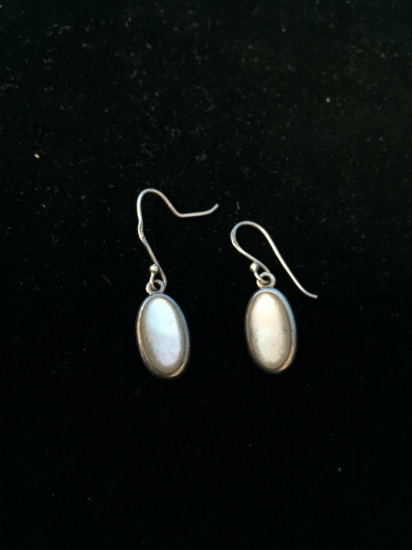Sterling Silver & Mother of Pearl Earrings