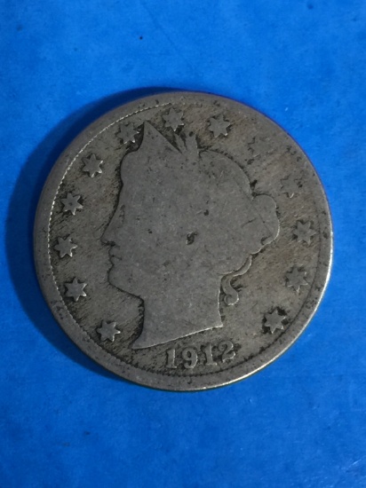 1912 United States Liberty V Nickel Coin